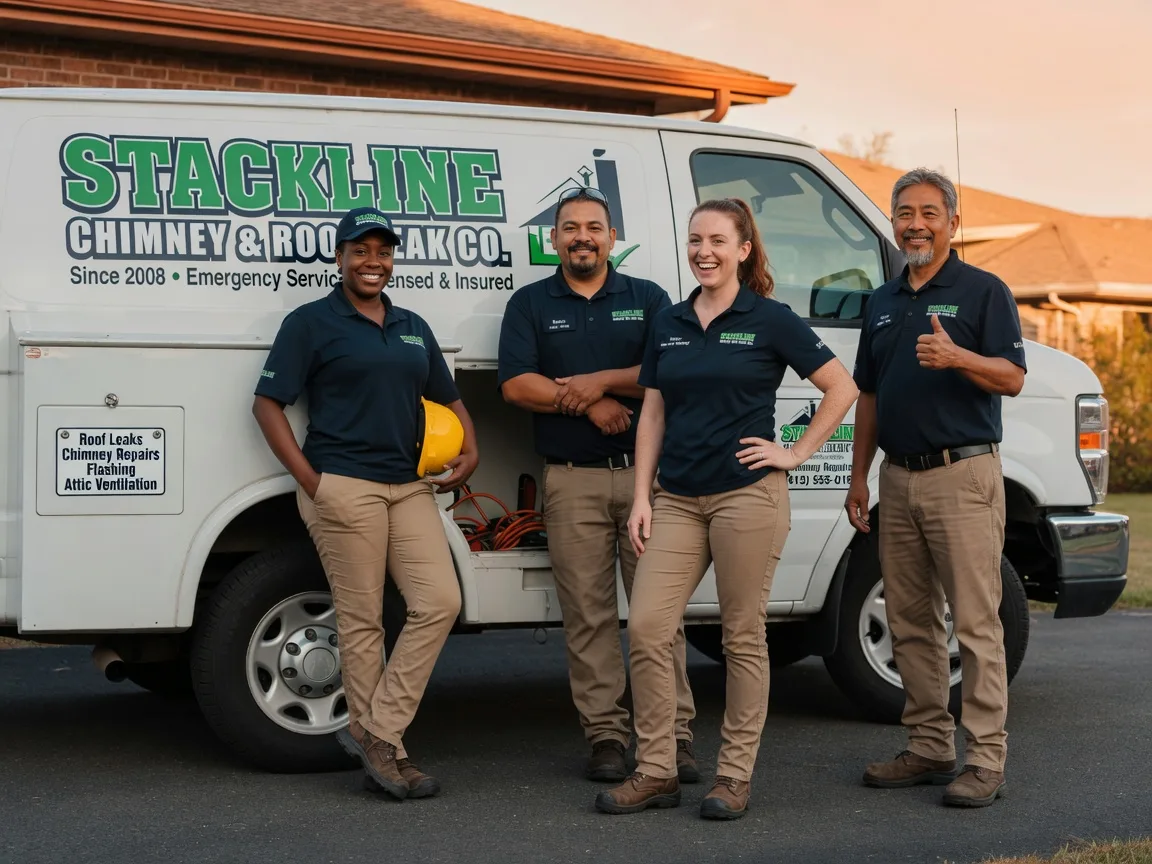 Chimney flashing repair company in Millstadt, IL